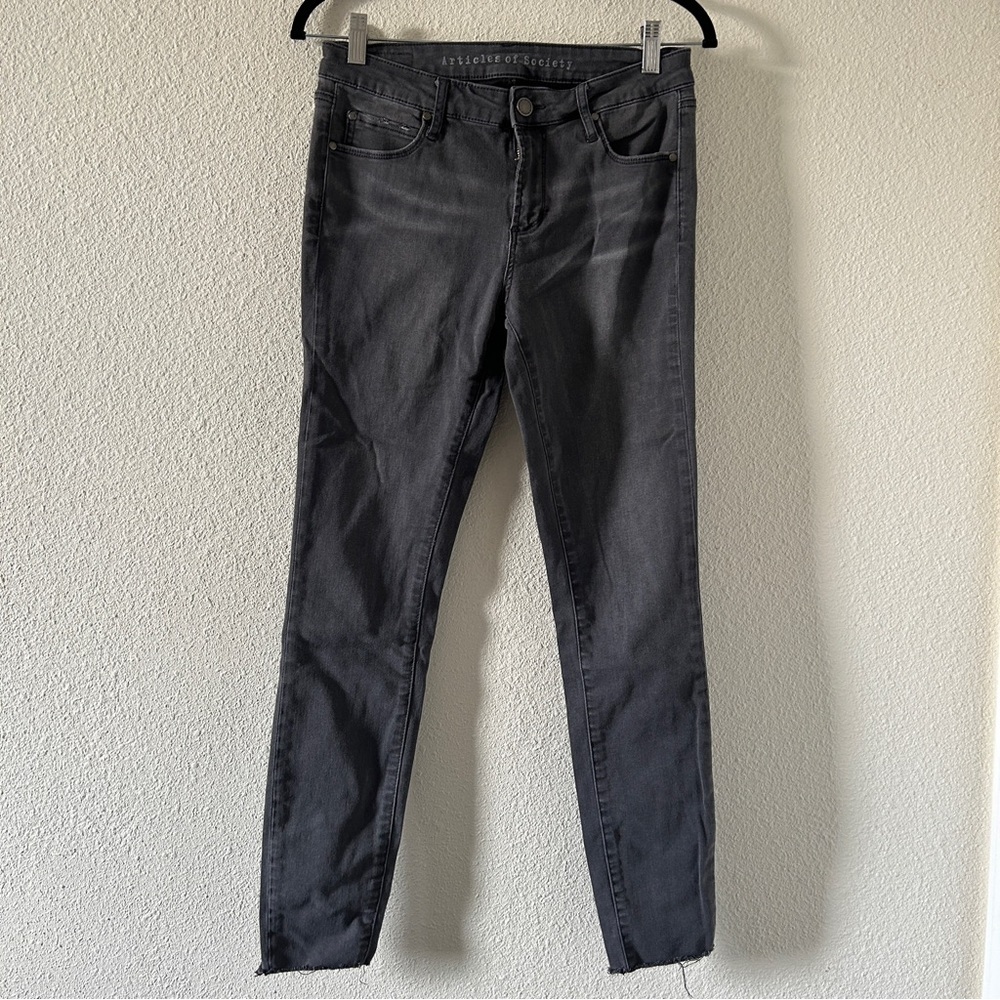 Articles of Society Skinny Jeans Street Brunch Casual Stretchy Women’s 29 Gray